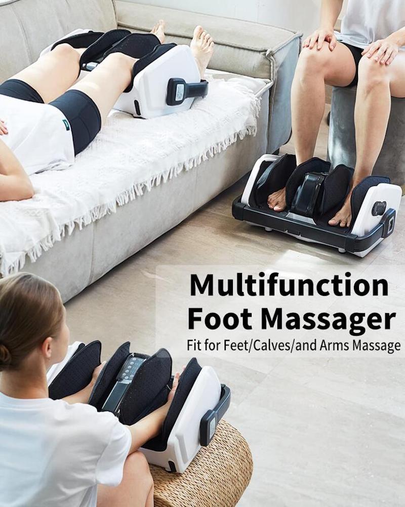 Shiatsu foot massager device
