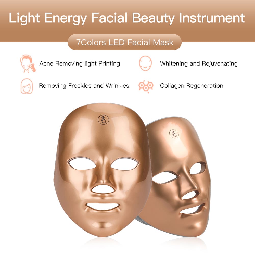 7 kulay LED rejuvenating face mask