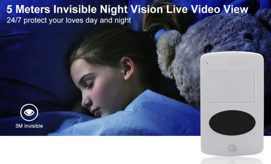 night vision camera sa motion detector