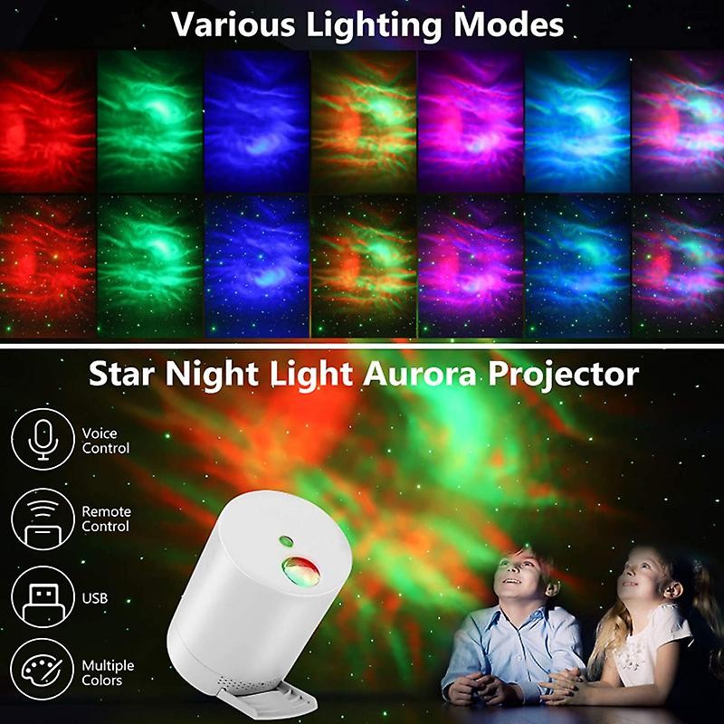 Projection sa loob ng bahay - Starry sky projector (Starry light + Ocean waves)