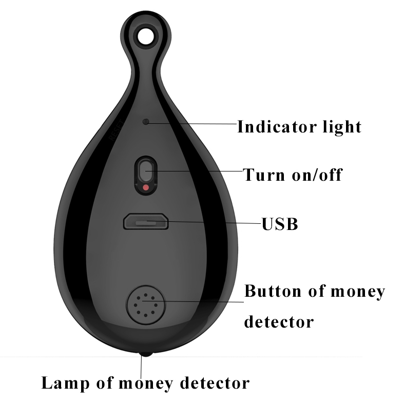 spy dictaphone sa isang keychain