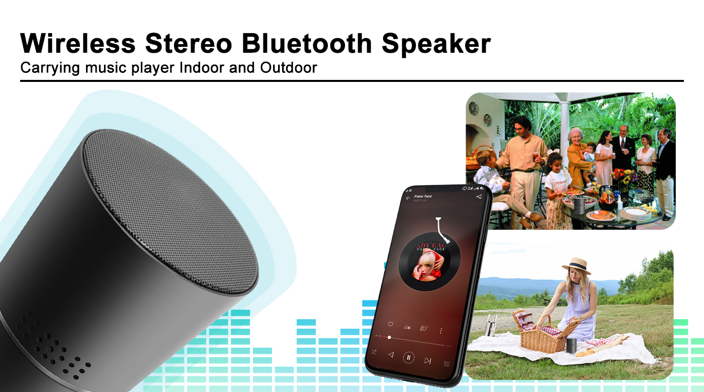 Bluetooth speaker na may camera