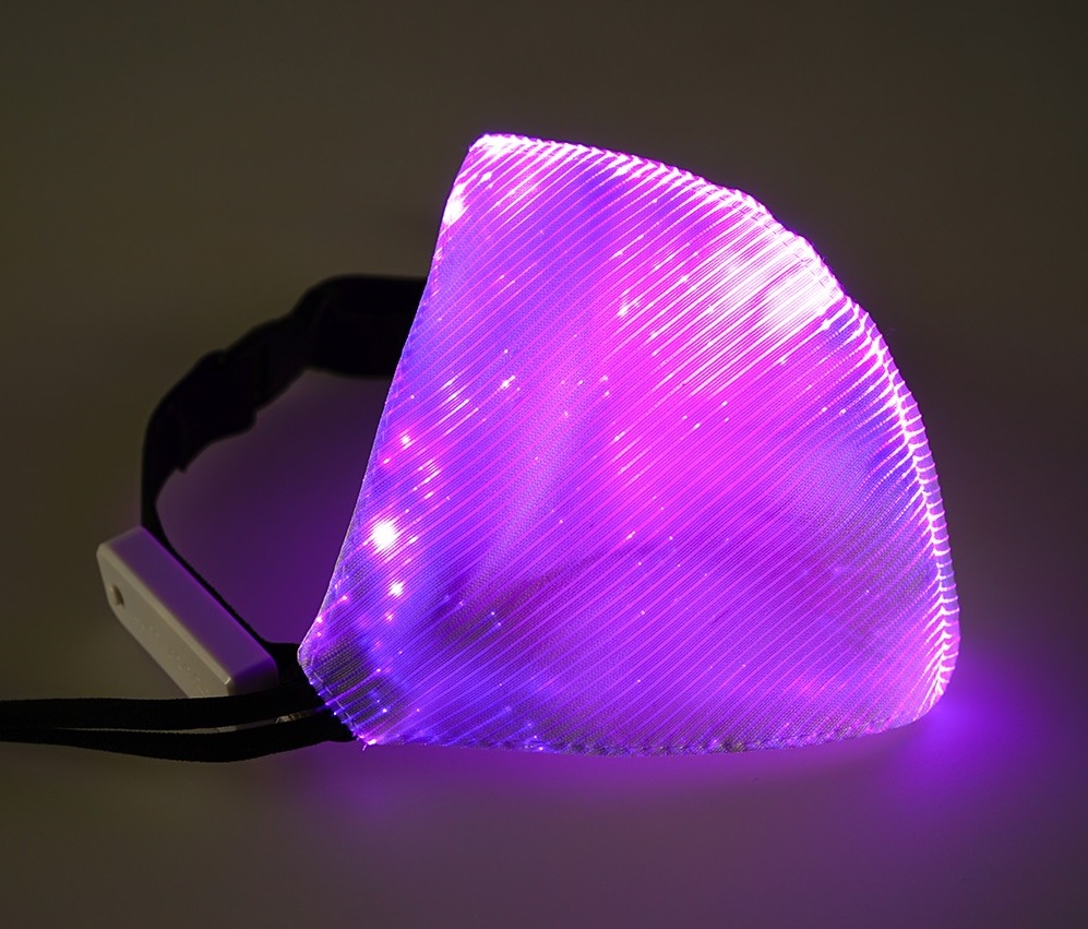 Violet na LED mask