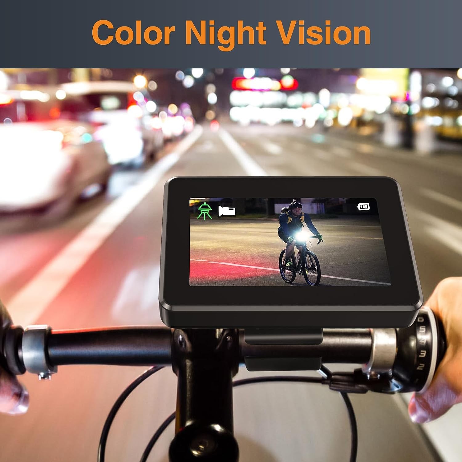 bike monitor set na may camera na may night vision