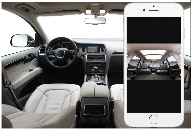 Profio x7 car camera live na view sa smartphone app - dash cam