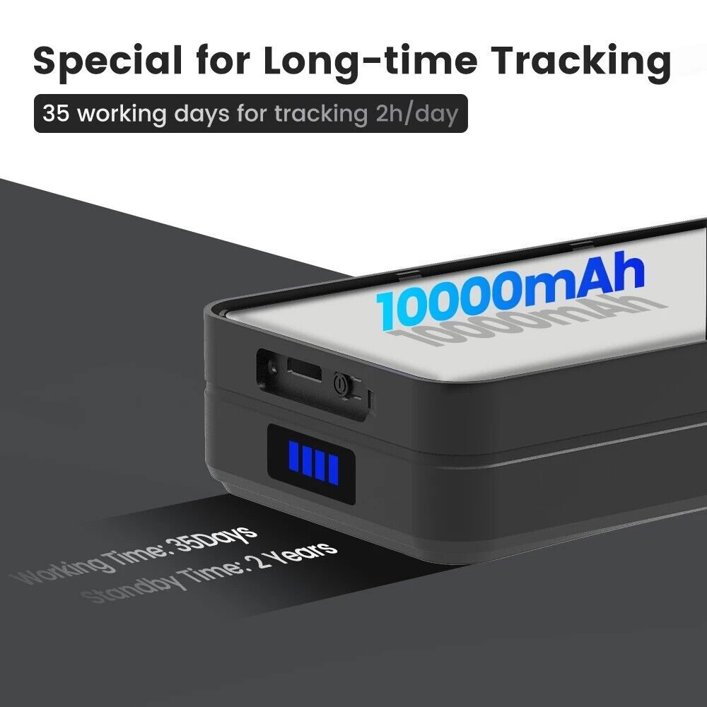 super 10000 mAh Li-polymer na tracker ng baterya