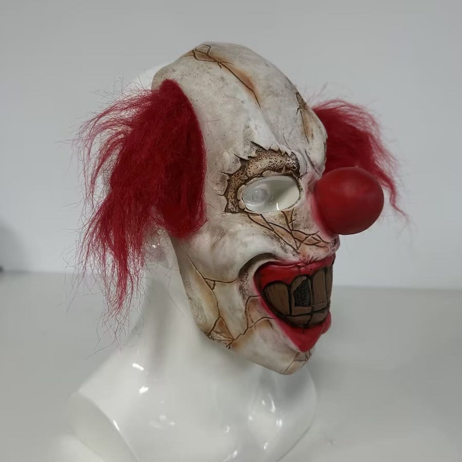 Nakakatakot na jester (clown) - Pennywise face mask
