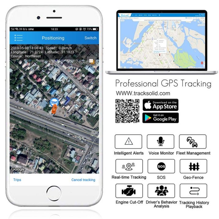 trackolid - isang application para sa pagsubaybay sa paggalaw ng camera