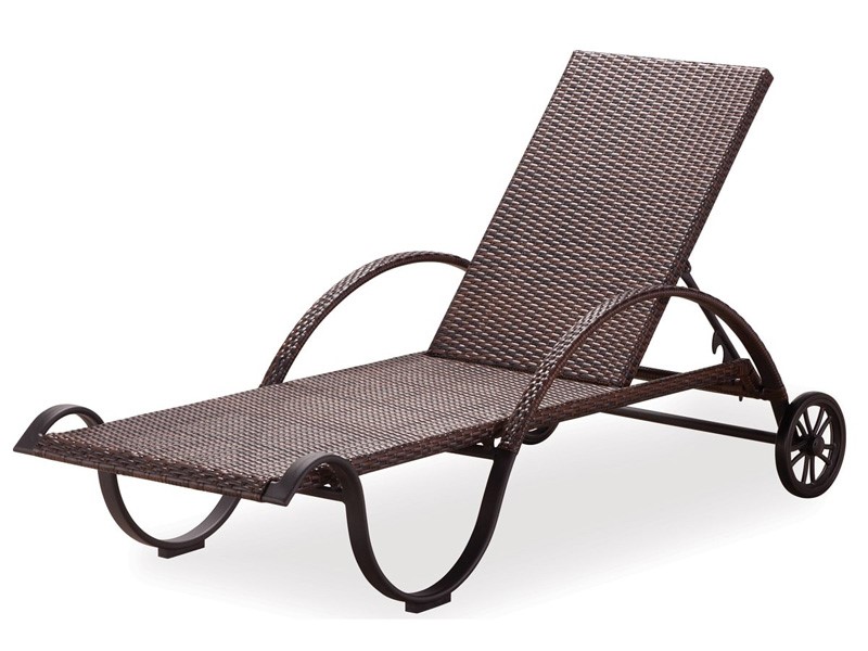 Garden deckchair para sa sunbathing - Luxurio Sunbed ALLANGA, angkop para sa terrace