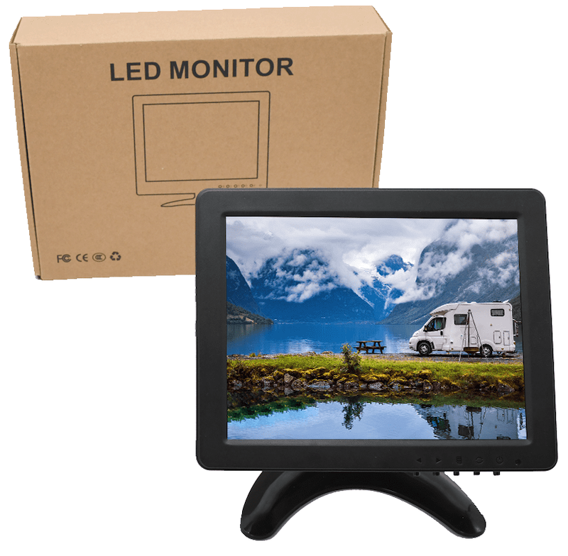 8 pulgadang monitor TFT LCD monitor para sa mga cctv camera