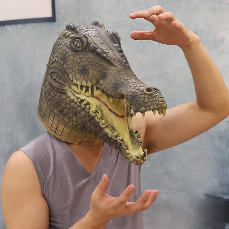 Alligator crocodile face mask