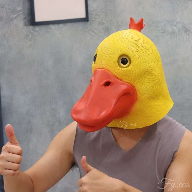 duck silicone face mask