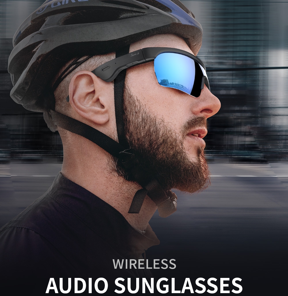 Smart audio sunglasses sports bluetooth glasses para sa pakikinig sa musika