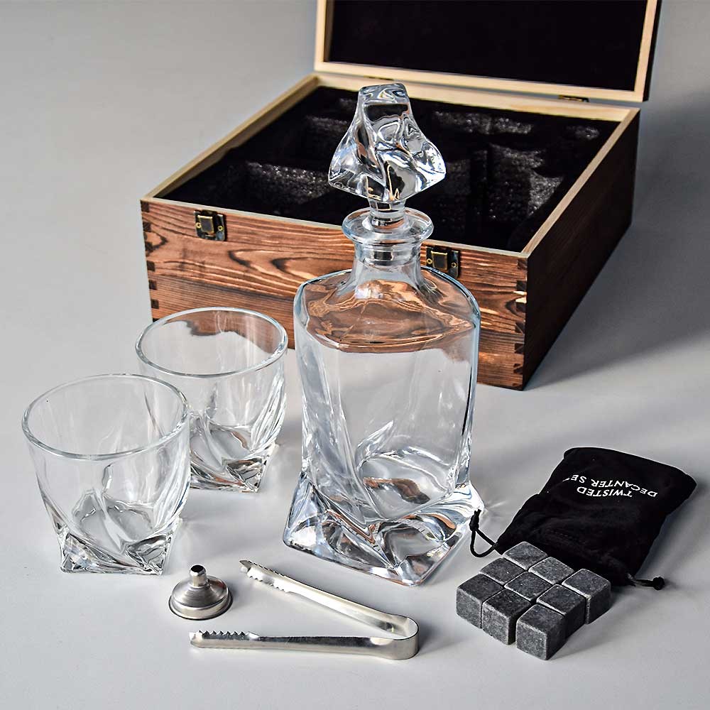 whisky carafe + baso luxury set