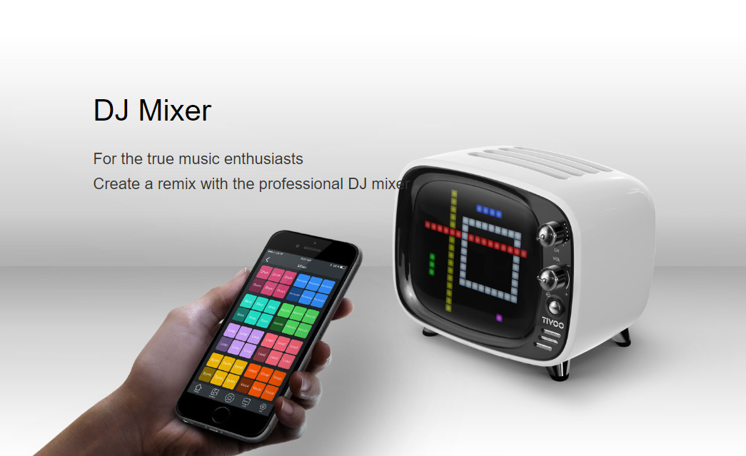 dj mixer function na divoom speaker