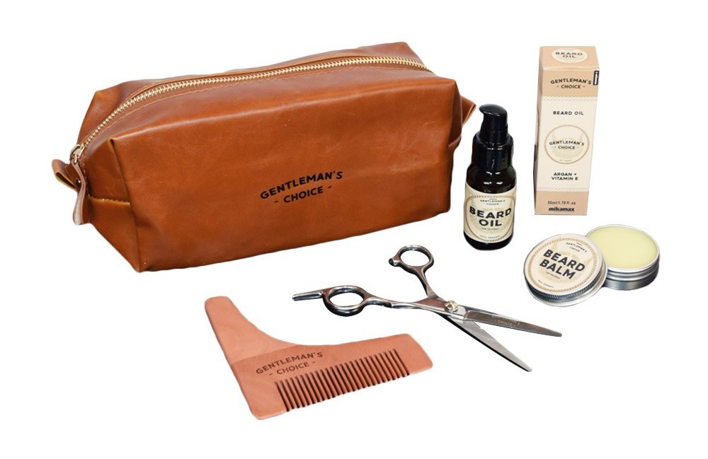 beard set - Deluxe grooming kit para sa beard grooming