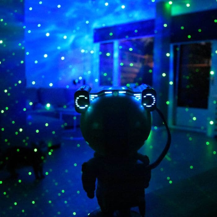 Laser projector Astronaut - interior star projector sa dingding