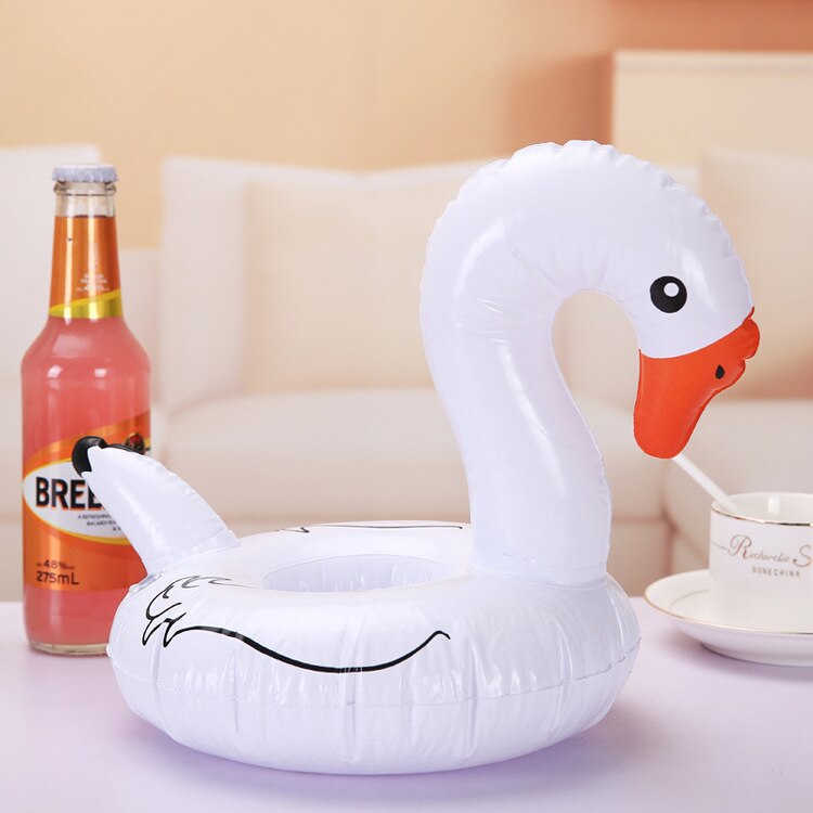 Inflatable cup holder Swan