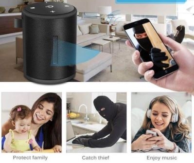 nakatagong camera ng bluetooth speaker