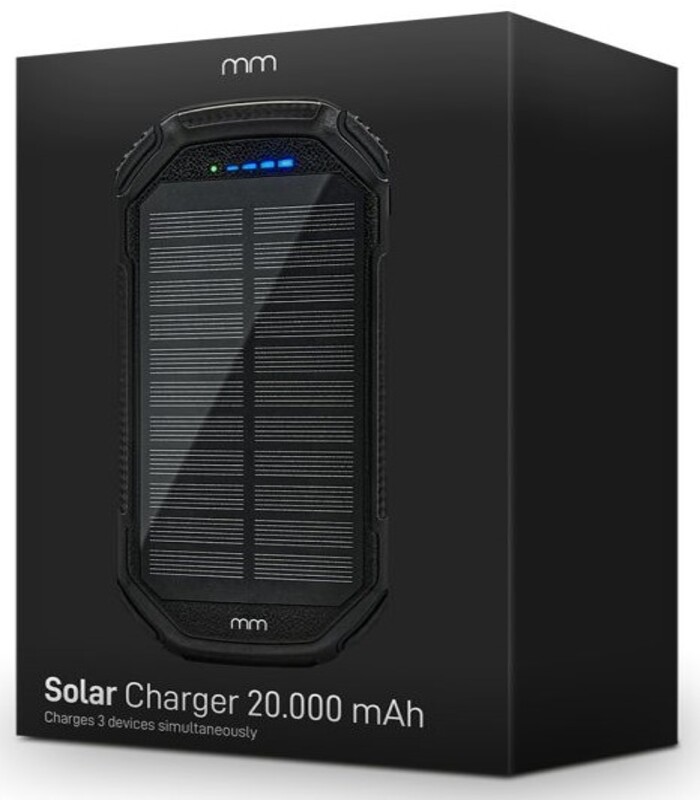 panlabas na mobile charger solar power bank baterya 20000 mah