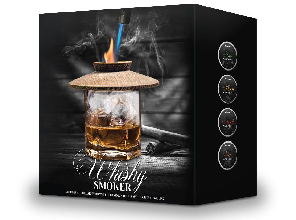 whisky smoker bourbon kit para sa pinausukang inuming whisky