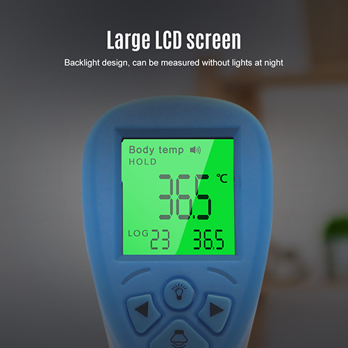 contactless thermometer na may LCD display