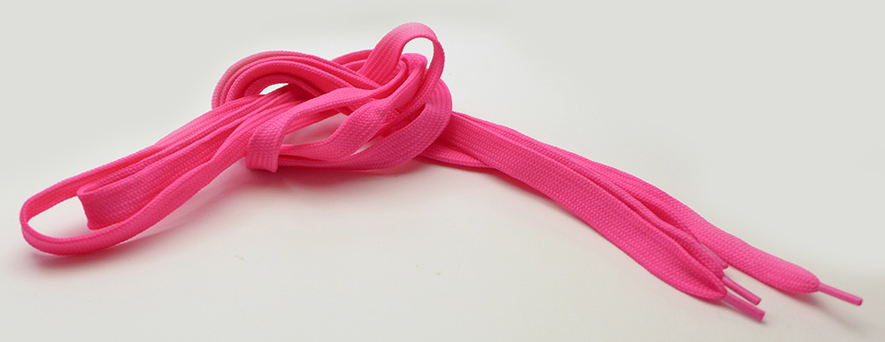 neon pink laces