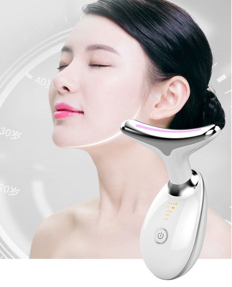 Neck at face firming device