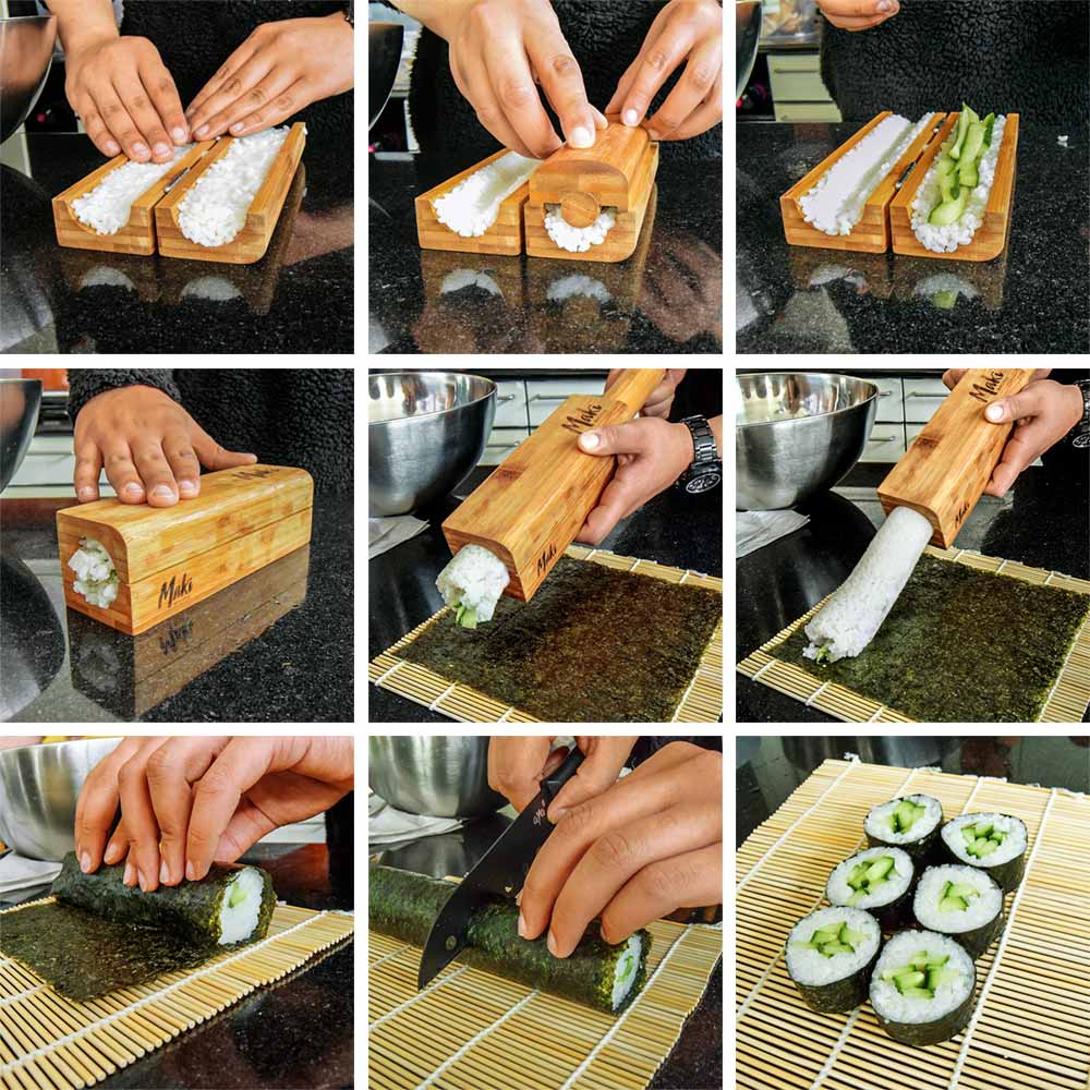 set ng tagagawa ng sushi - paggawa ng kit tulad ng isang regalo