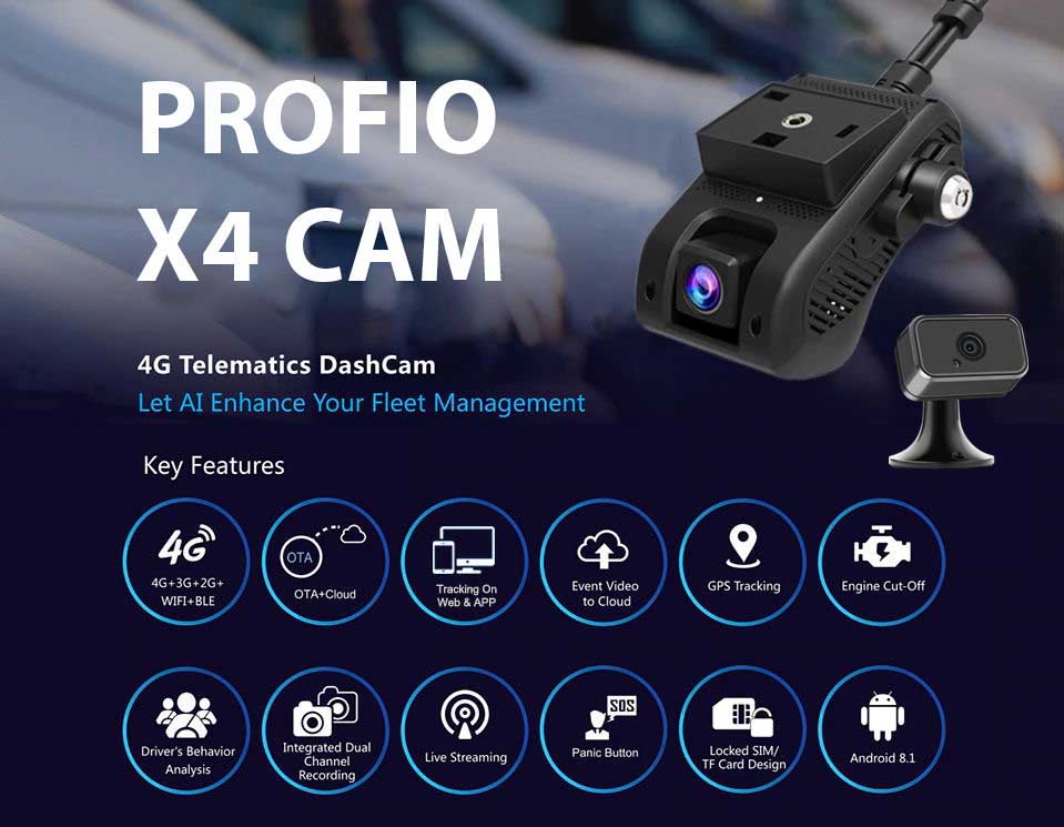 Cloud Car Cameras Profio X4