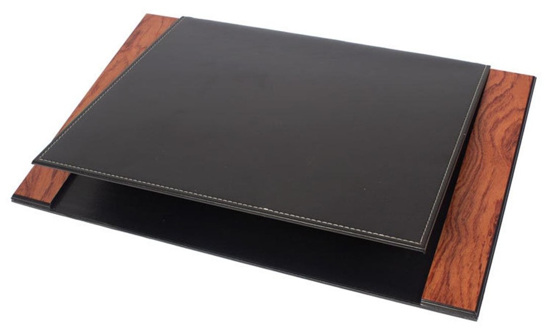 table mat faux leather