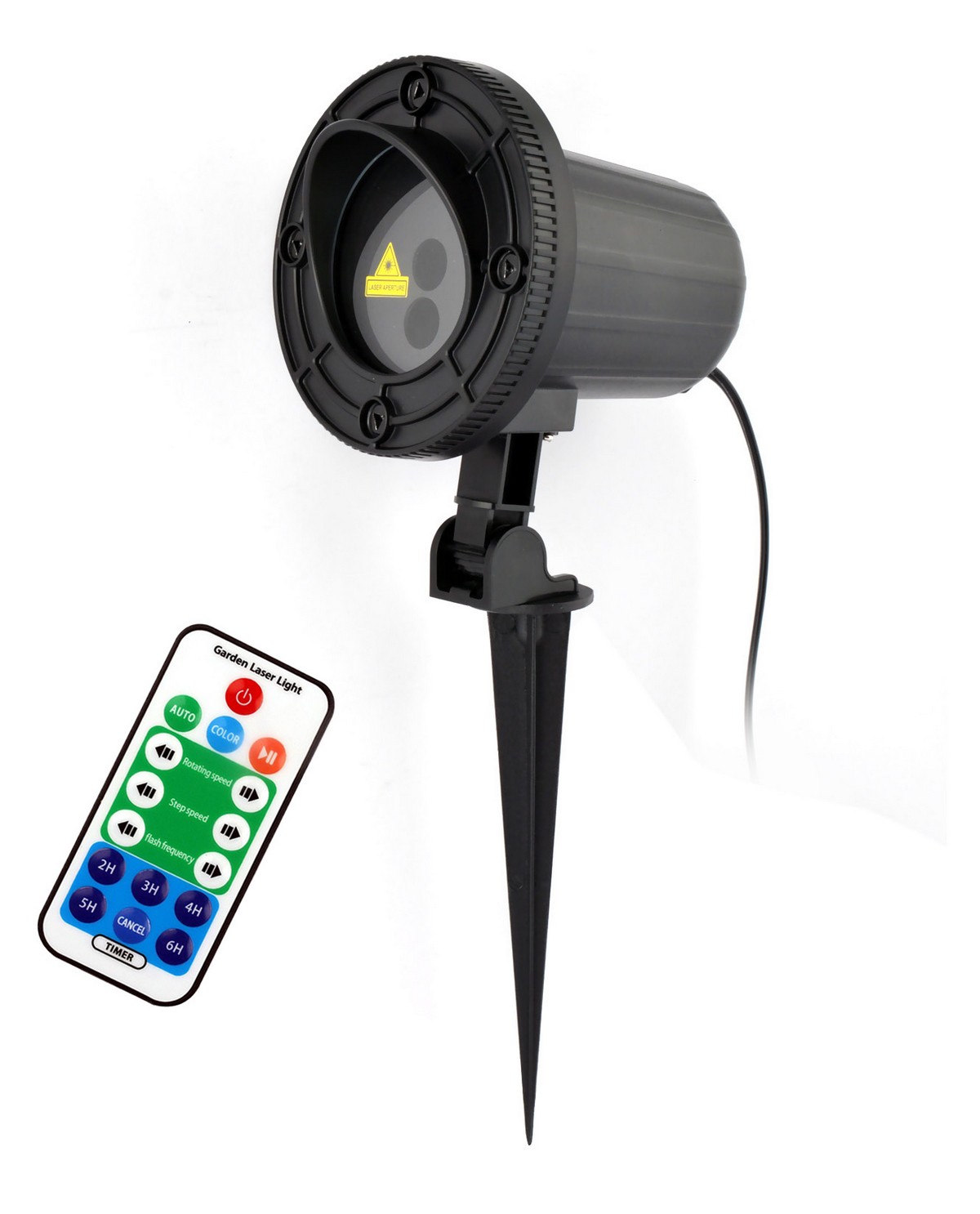 color laser point projector na may remote controller