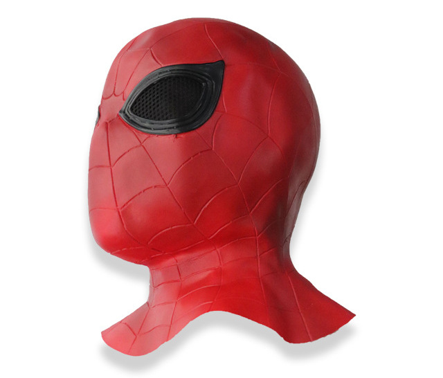 Mga Halloween mask para sa mga lalaki (bata) o matanda na spiderman
