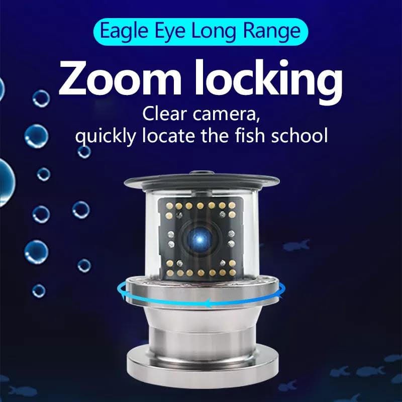 Fish sonar at FULL camera na may zoom function