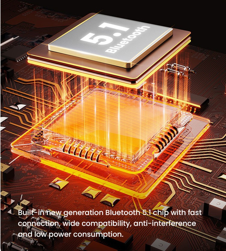 bluetooth Built-in - Bluetooth 5.1 bagong henerasyong chip