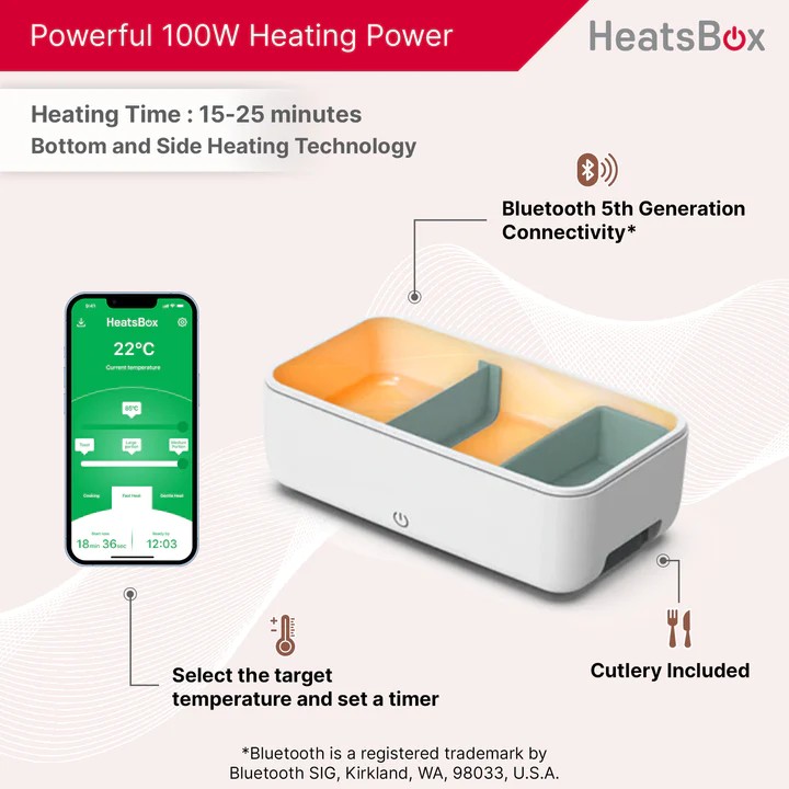 heated box smart electric lunch box para sa pagkain