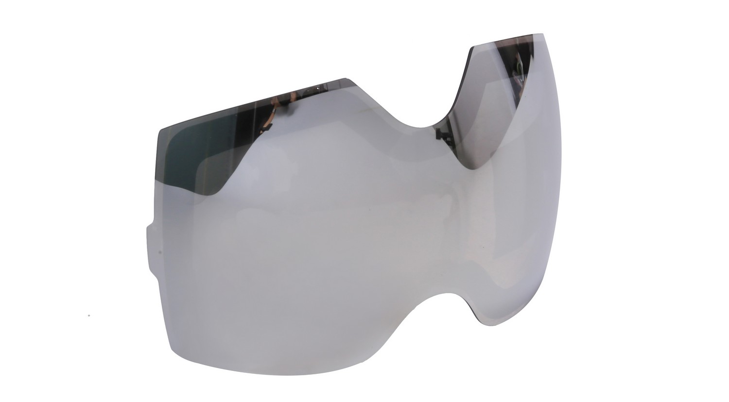 Kapalit na Silver glass para sa ski goggles