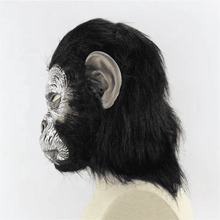 Halloween monkey mask mula sa planeta ng mga unggoy