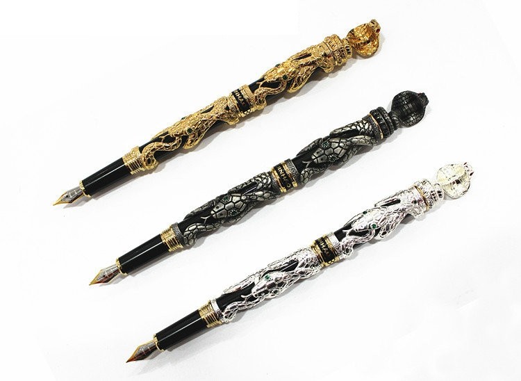 Luxury cobra snake pen - Natatanging panulat ng tinta ng regalo
