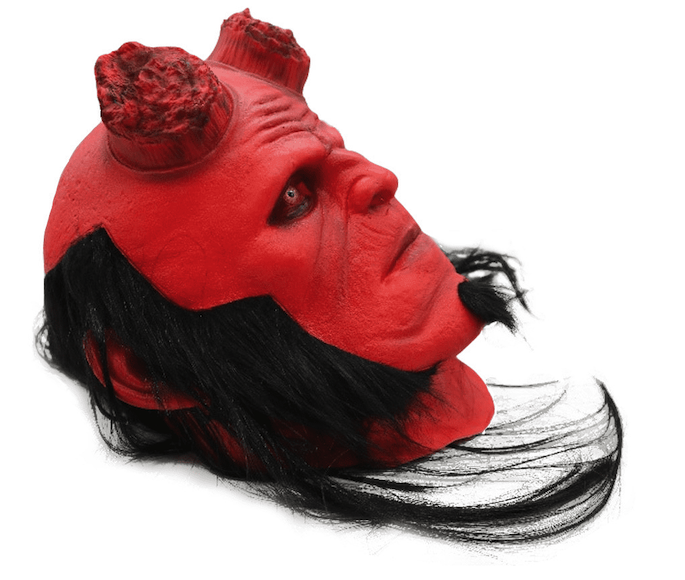Devil face mask karnabal halloween