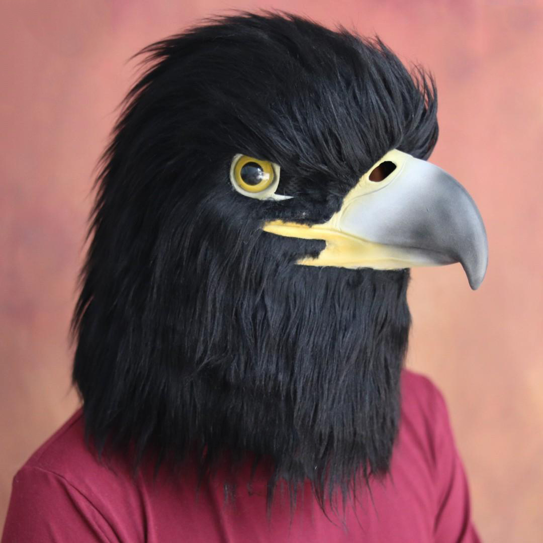 black american eagle face mask Halloween