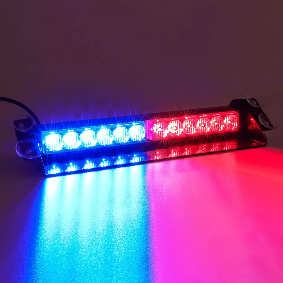 Mga kumikislap na LED strobe beacon (mga ilaw) para sa kotse na may posibilidad na magpalit ng kulay at mga estilo ng kumikislap