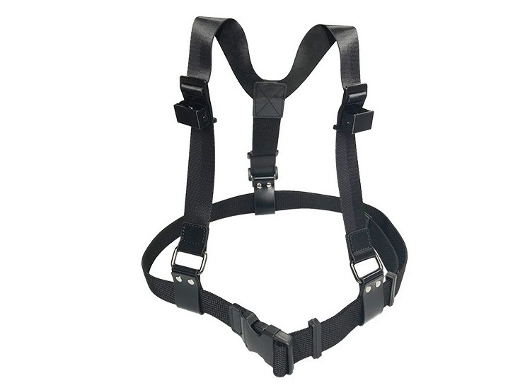 adjustable shoulder strap na may body camera holder