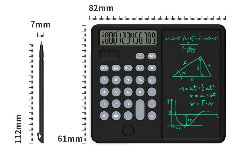 notepad na may calculator