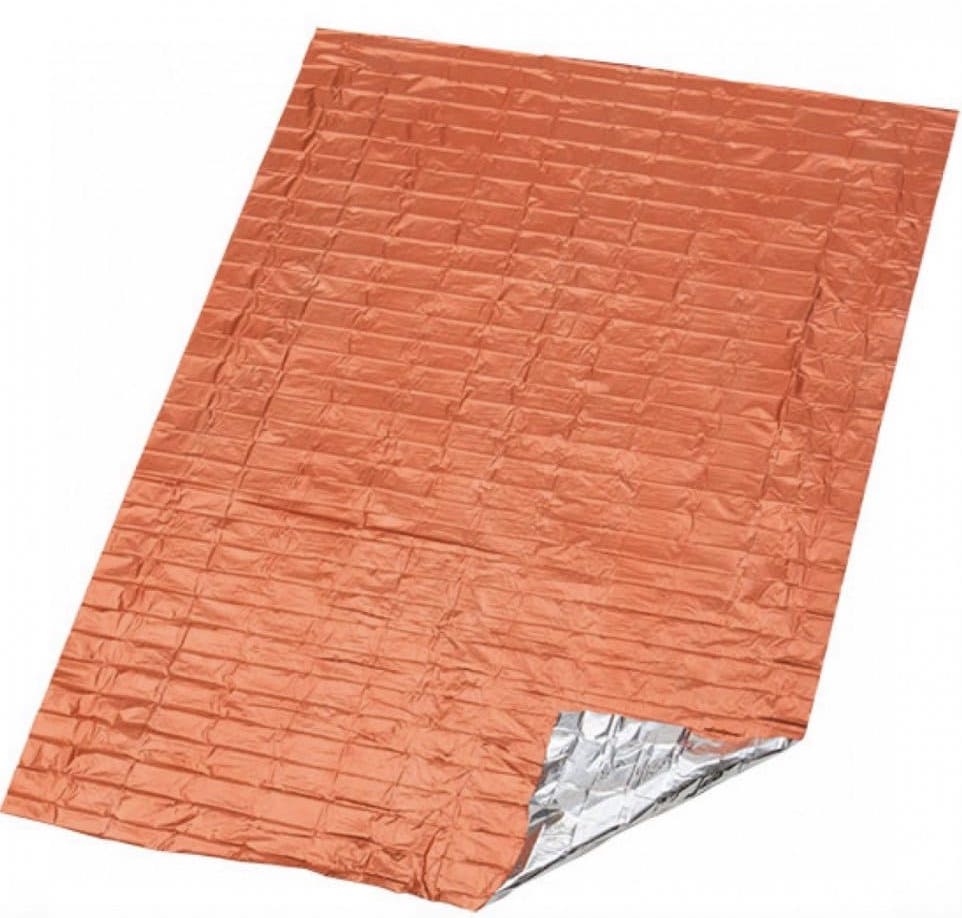 Emergency blanket - isothermal foil bilang kumot