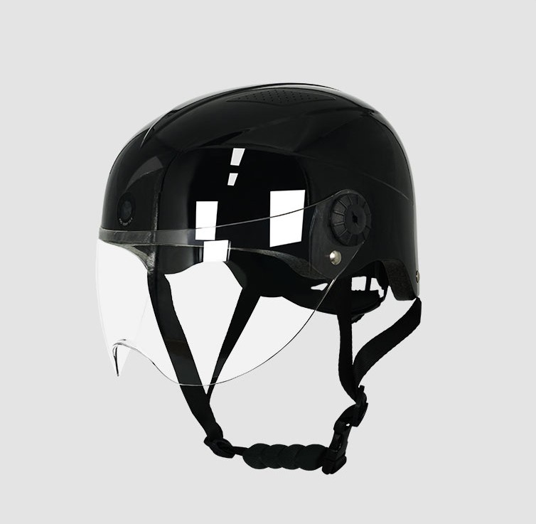 helmet ng bisikleta na may rear at front camera