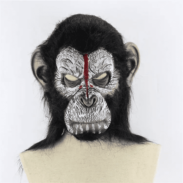 Unggoy mula sa planeta ng apes carnival mask