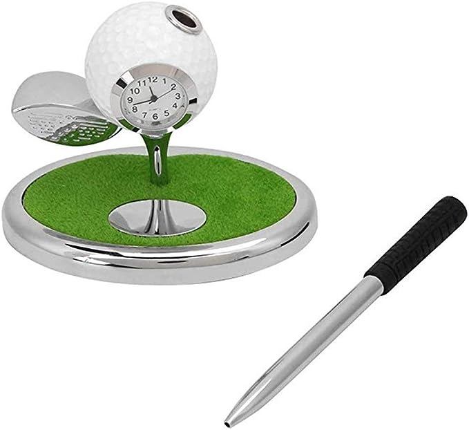 Golf pen (bola na may stick) na may functional na orasan