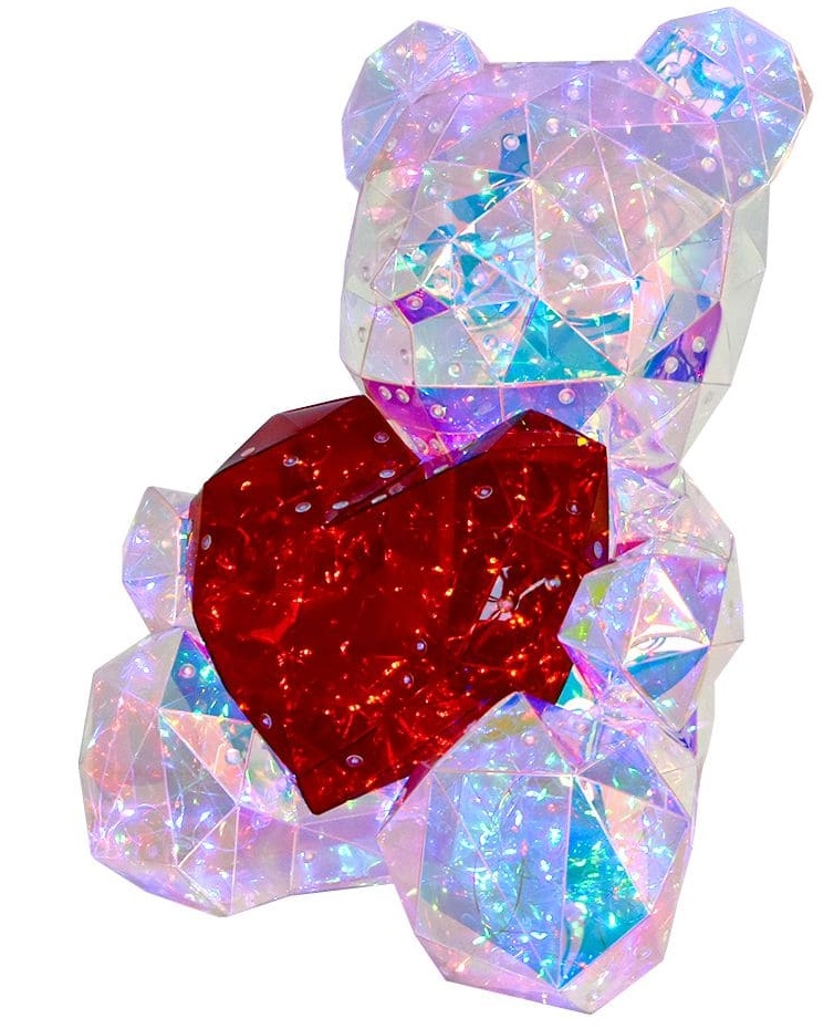 Magsindi ng teddy - Glow lighting 3D teddy bear